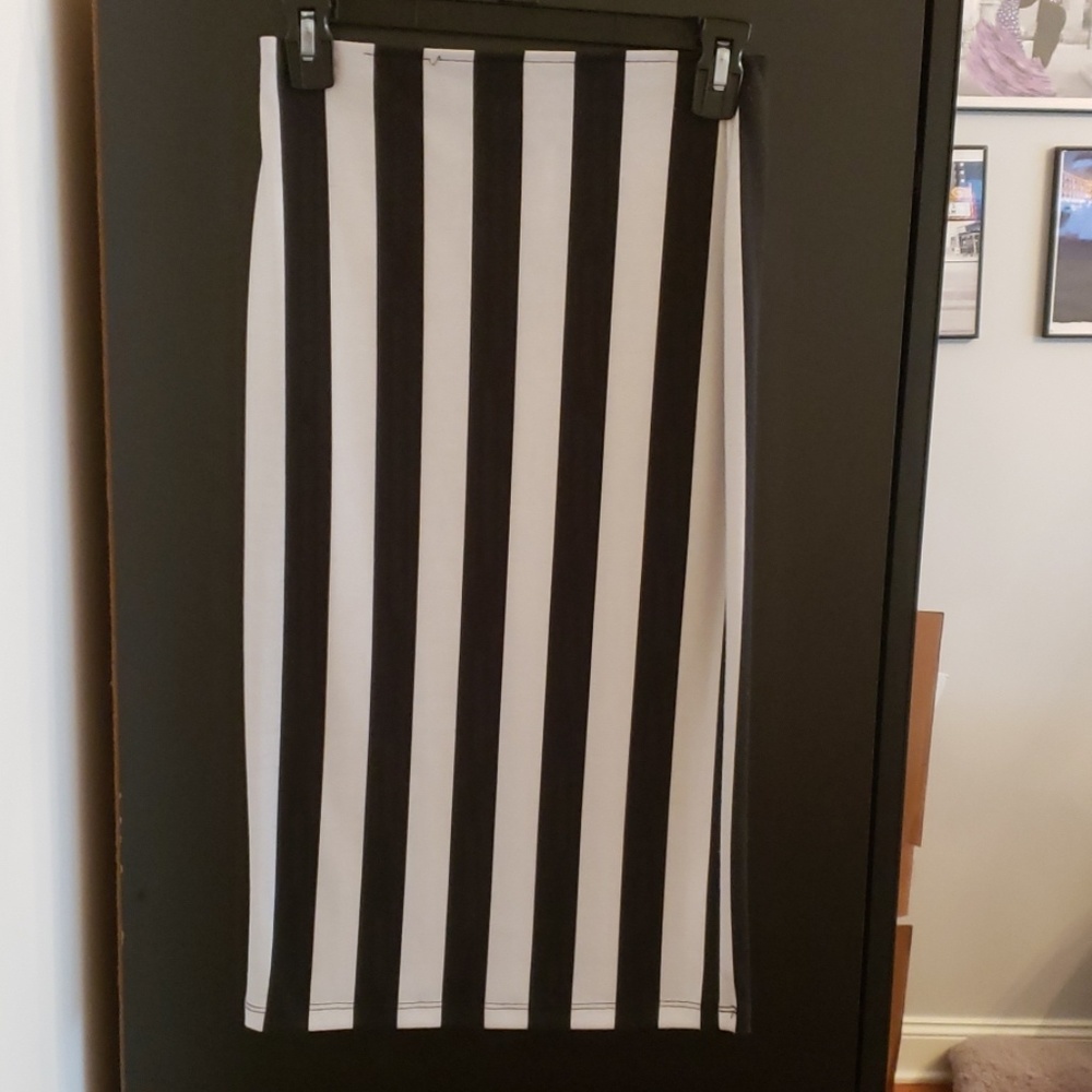 JOE BENBASSET Striped Pencil Skirt